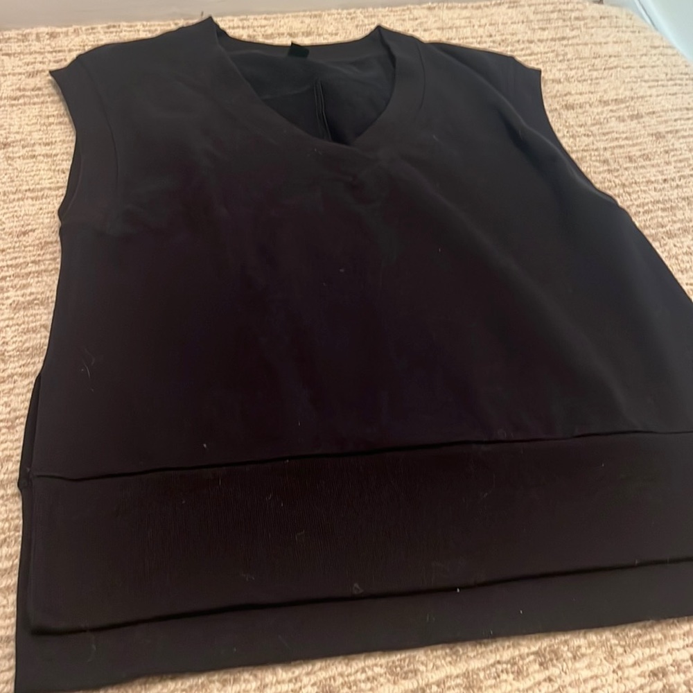 Athleta sweatshirt vest